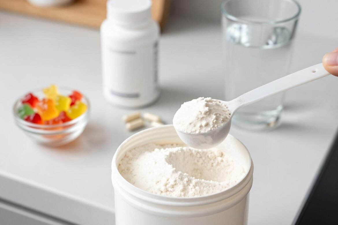 Collagen Supplements: Powders, Pills, Liquids, and Gummies Compared