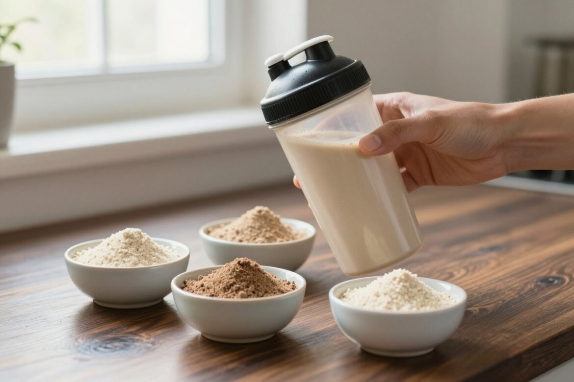 The Best Protein Powder for You: Whey, Casein and Plant Blends Compared