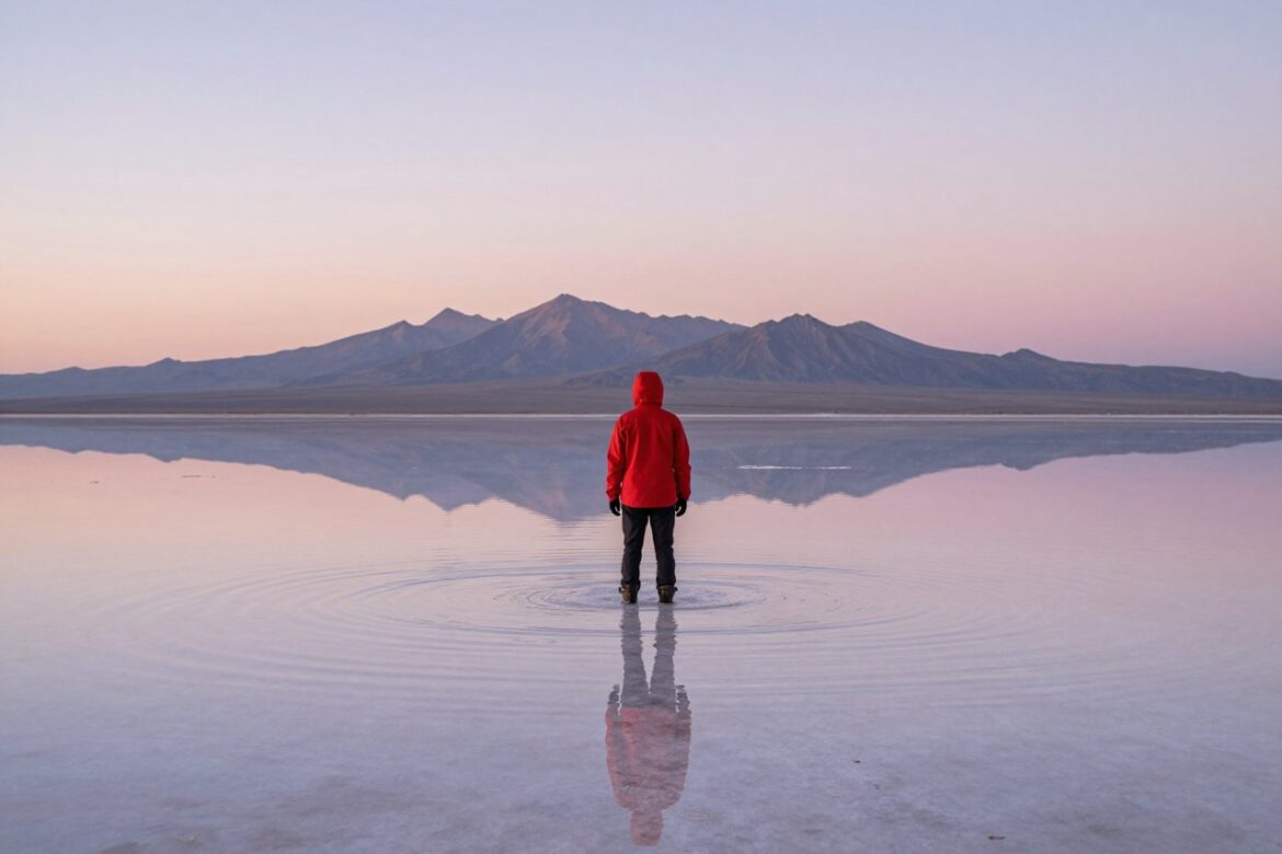 The Most Unusual Places to Visit: Mirror Flats, Sand Ghost Towns and a Village Inside a Volcano