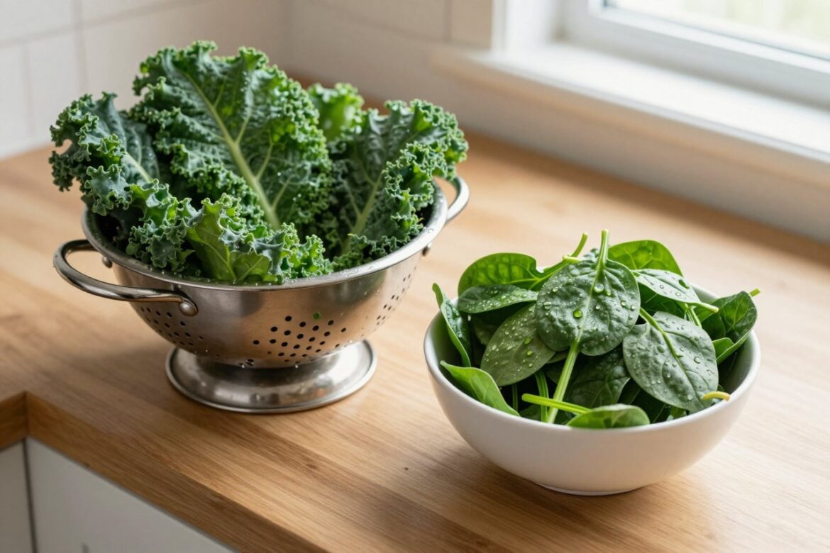 Spinach vs. Kale: Nutritional Differences That Actually Matter